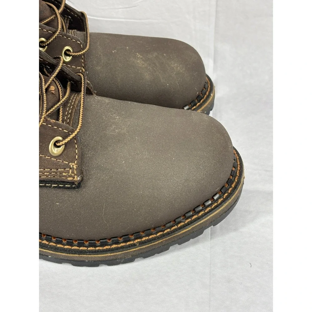 Red Wing Irish Setter 83848 Work Boots Mens Brown Waterproof Safety Toe 8.5 D